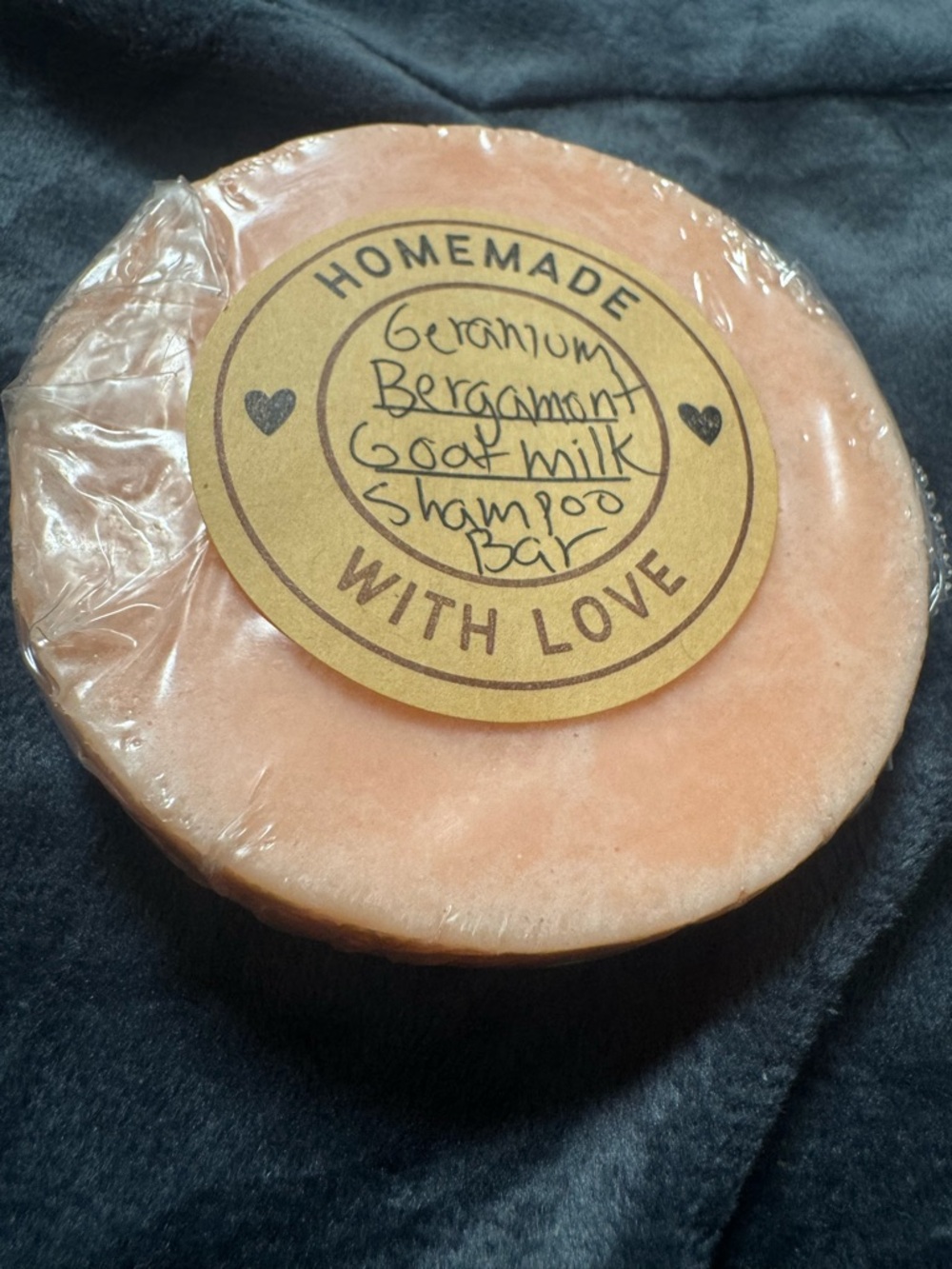 Geranium Bergamot Goat Milk Shampoo Bar
